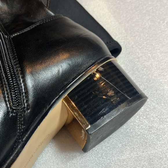 Calvin Klein Carli over the knee boots. Black. Size 10. - Picture 8 of 10